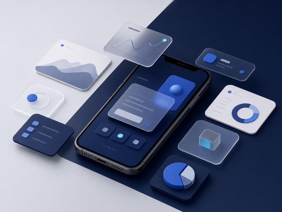 Modern Android mobile application