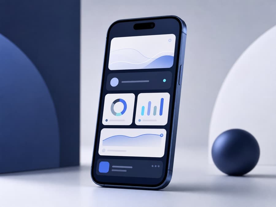 Modern iOS mobile application