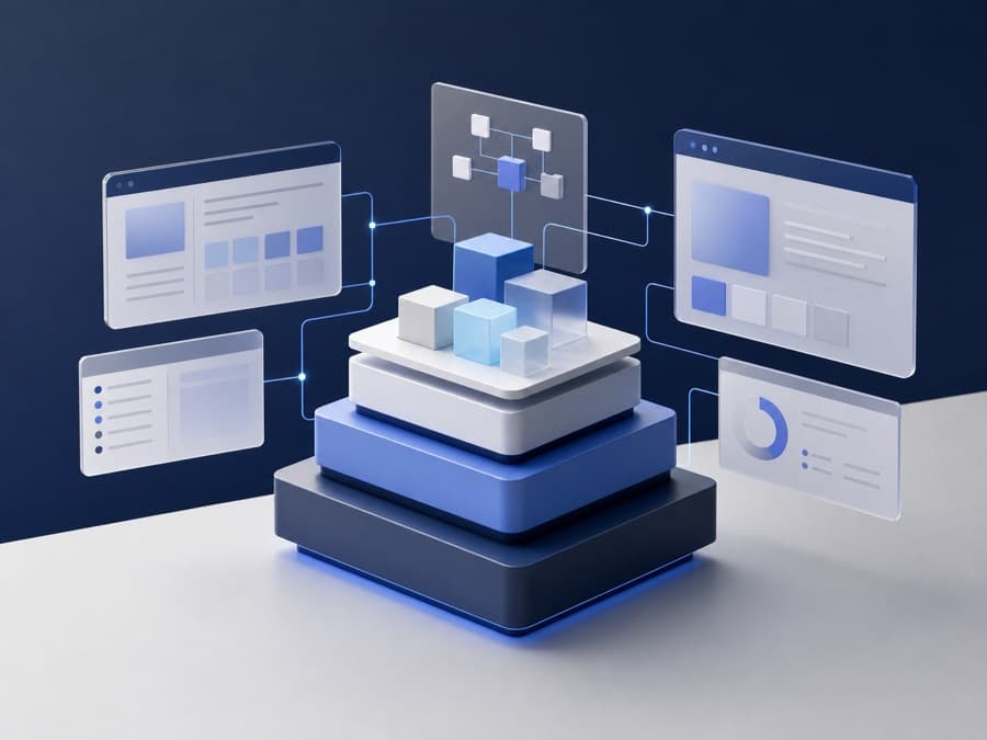 Abstract modular software architecture